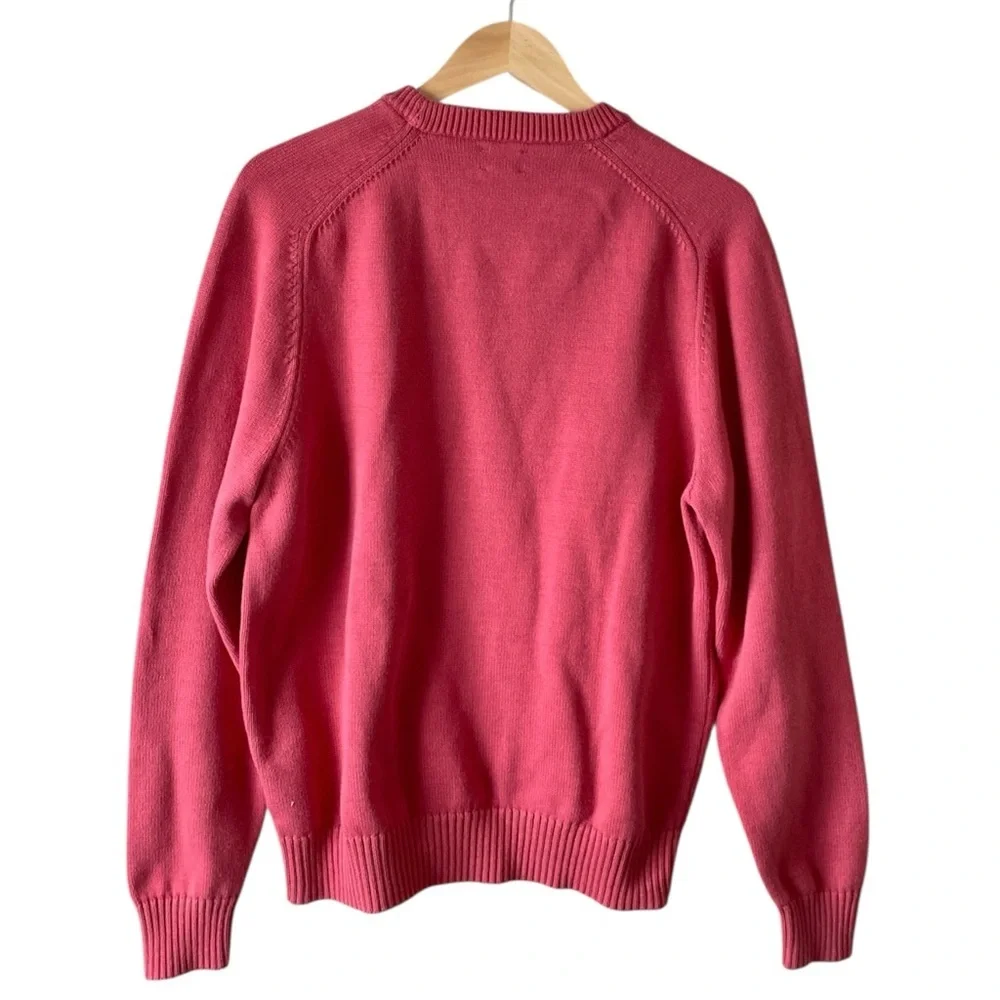 J Crew Men’s Classic Heritage 100% Cotton Crewneck Preppy Sweater Size Large